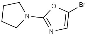 5-bromo-2-(pyrrolidin-1-yl)oxazole|