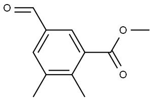 Methyl 5-formyl-2,3-dimethylbenzoate Structure