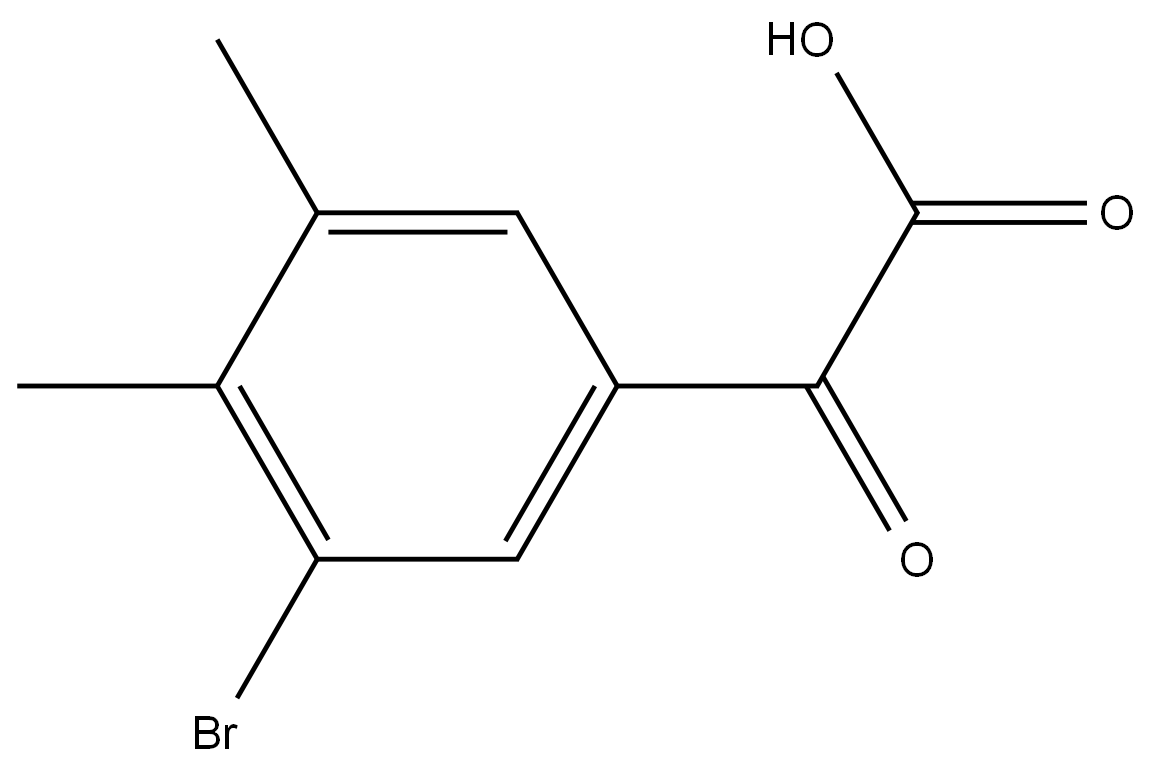 3-Bromo-4,5-dimethyl-α-oxobenzeneacetic acid|
