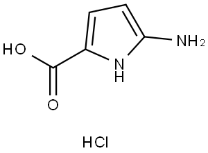 5-Amino-1H-pyrrole-2-carboxylic acid hydrochloride Struktur