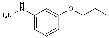 19690-60-9 Hydrazine, (3-propoxyphenyl)-
