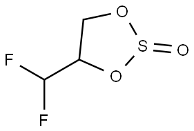1,3,2-Dioxathiolane, 4-(difluoromethyl)-, 2-oxide Structure