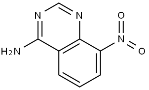 8-nitroquinazolin-4-amine,19815-15-7,结构式