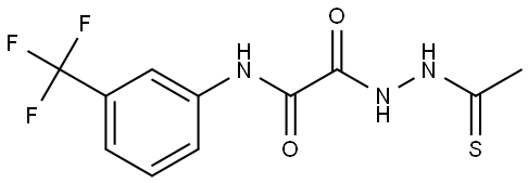 1-(1-THIOACETAMIDO)-4-(3-(TRIFLUOROMETHYL)PHENYL)OXAMIDE price.