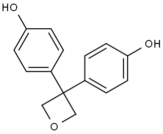 4-[3-(4-Benzyloxy-phenyl)-oxetan-3-yl]-phenol Structure