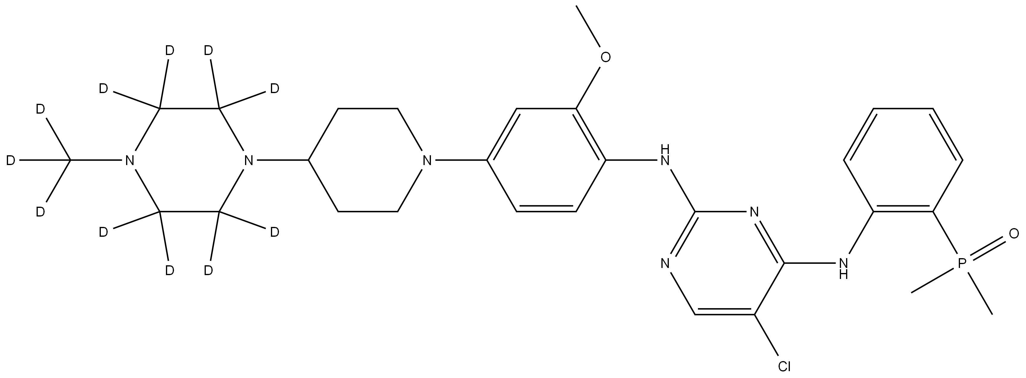 Brigatinib D11,2055306-76-6,结构式