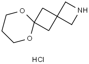7,11-Dioxa-2-azadispiro[3.1.56.14]dodecane hydrochloride Struktur