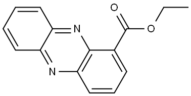 Ethyl 1-phenazinecarboxylate Struktur