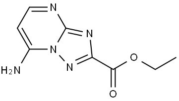 ethyl 7-amino-[1,2,4]triazolo[1,5-a]pyrimidine-2-carboxylate,2091532-22-6,结构式