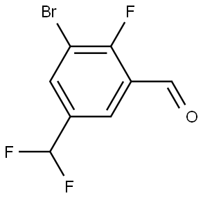 2091555-47-2 3-溴-5-(二氟甲基)-2-氟苯甲醛