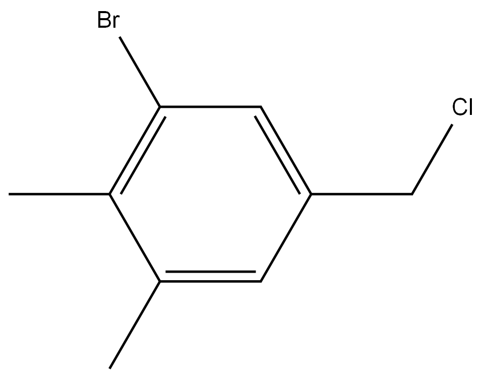 1-Bromo-5-(chloromethyl)-2,3-dimethylbenzene,2091936-81-9,结构式