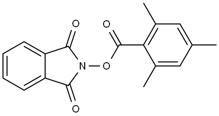1,3-dioxo-2,3-dihydro-1H-isoindol-2-yl 2,4,6-trimethylbenzoate Structure