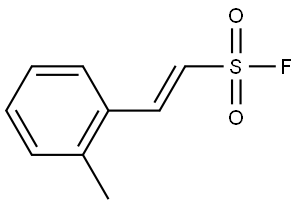 (1E)-2-(2-Methylphenyl)ethenesulfonyl fluoride Structure