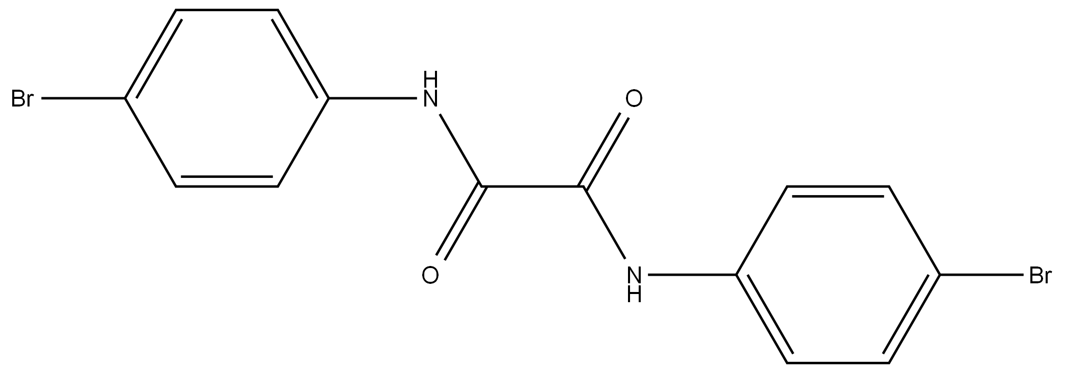 N1,N2-Bis(4-bromophenyl)ethanediamide,21022-25-3,结构式