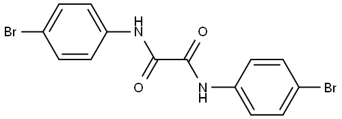 N1,N2-Bis(4-bromophenyl)ethanediamide,21022-25-3,结构式