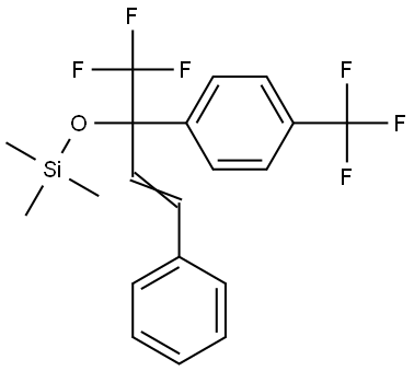2129577-78-0 trimethyl-[3-phenyl-1-trifluoromethyl-1-(4-trifluoromethylphenyl)allyloxy]silane