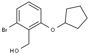 2162723-47-7 2-Bromo-6-(cyclopentyloxy)benzenemethanol