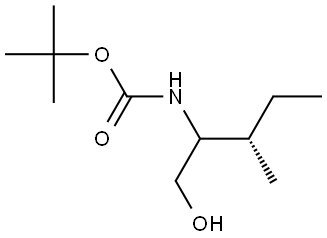N-Boc-DL-Isoleucinol Struktur