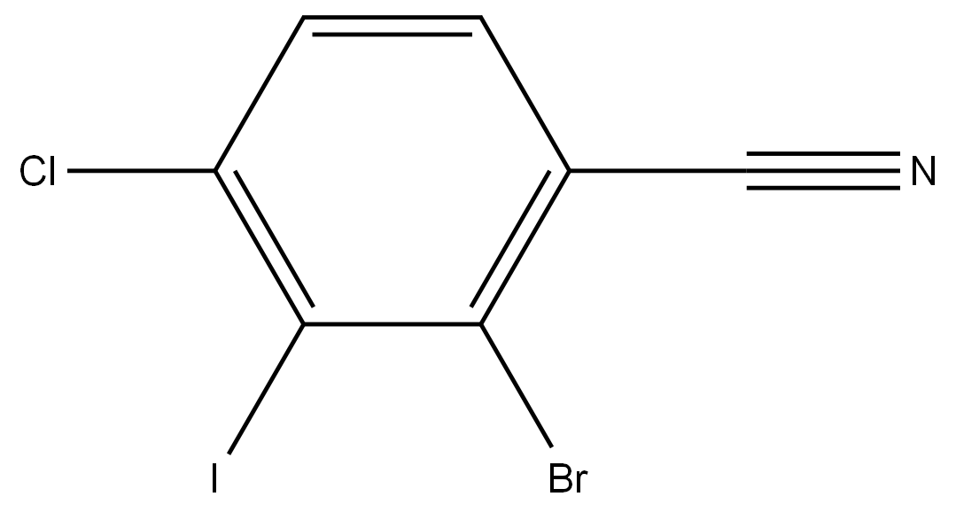 2167003-99-6 2-Bromo-4-chloro-3-iodobenzonitrile
