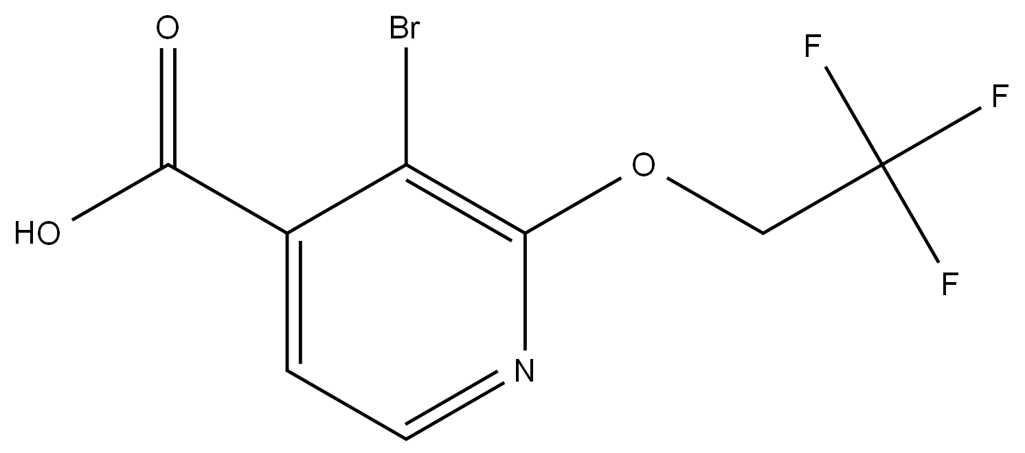 2167909-46-6 3-Bromo-2-(2,2,2-trifluoroethoxy)-4-pyridinecarboxylic acid