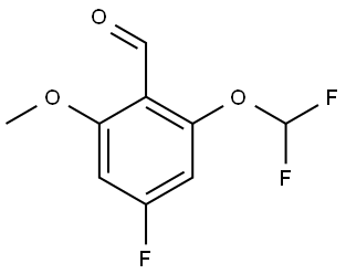 2169579-92-2 2-(Difluoromethoxy)-4-fluoro-6-methoxybenzaldehyde