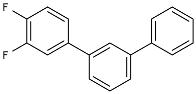 3,4-difluoro-1,1':3',1''-terphenyl Structure