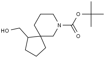 tert-butyl 1-(hydroxymethyl)-7-azaspiro[4.5]decane-7-carboxylate Structure
