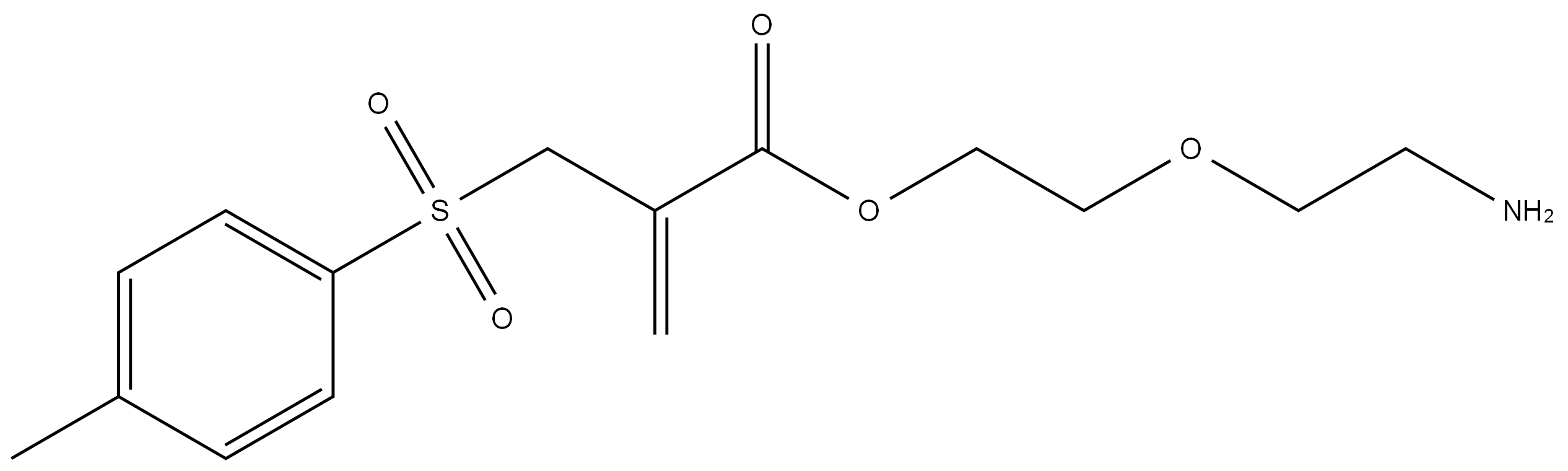 氨基-二聚乙二醇-IC 结构式