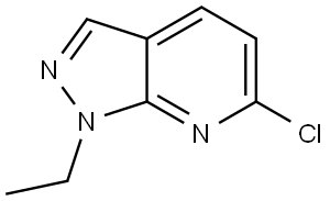 6-Chloro-1-ethyl-1H-pyrazolo[3,4-b]pyridine Structure