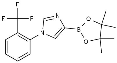 4-(4,4,5,5-tetramethyl-1,3,2-dioxaborolan-2-yl)-1-(2-(trifluoromethyl)phenyl)-1H-imidazole