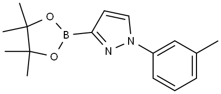 1-(3-Tolyl)-1H-pyrazole-3-boronic acid pinacol ester Struktur
