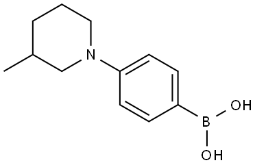 4-(3-Methylpiperidin-1-yl)phenylboronic acid|