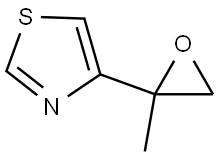 Thiazole, 4-(2-methyl-2-oxiranyl)- Struktur