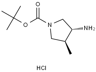 hydrochloride|反式-3-氨基-4-甲基吡咯烷-1-甲酸叔丁酯盐酸盐