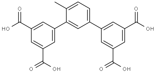 4'-methyl-[1,1':3',1''-terphenyl]-3,3'',5,5''-tetracarboxylic acid|4'-甲基-[1,1':3',1'-三苯基]-3,3'',5,5''-四羧酸