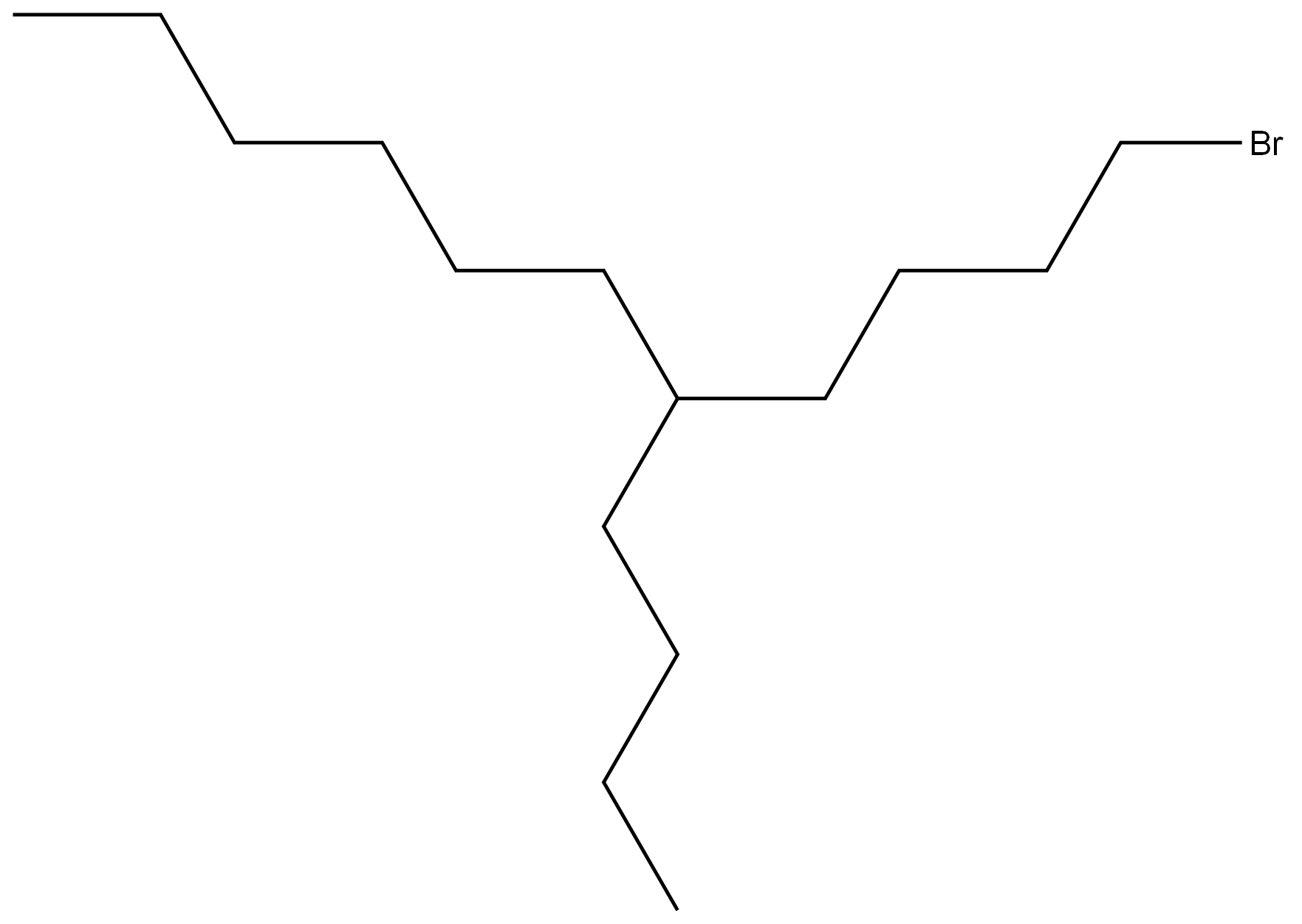 1-BROMO-5-BUTYLUNDECANE, 2247551-32-0, 结构式