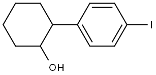 2-(4-Iodophenyl)cyclohexanol 结构式
