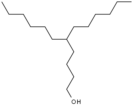5-HEXYLUNDECAN-1-OL, 2250084-61-6, 结构式