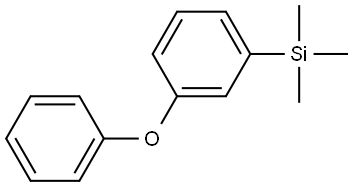 trimethyl(3-phenoxyphenyl)silane Structure