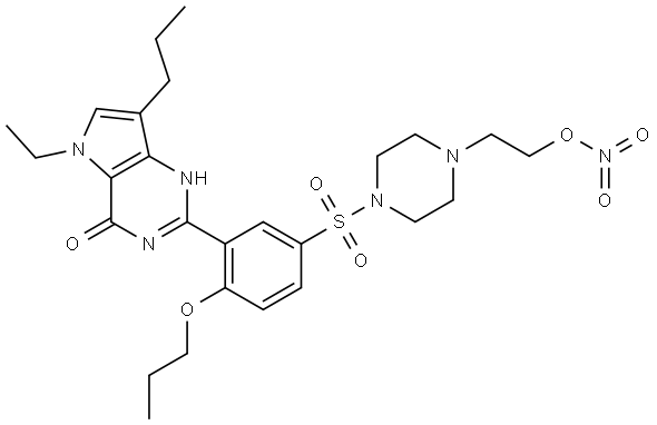 Mirodenafil Impurity 2 Struktur