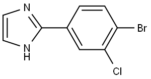 2-(4-bromo-3-chlorophenyl)-1H-imidazole|