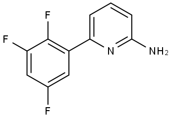 6-(2,3,5-Trifluorophenyl)-2-pyridinamine,2282640-19-9,结构式