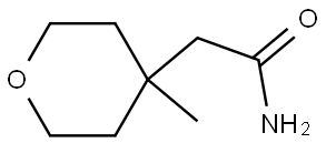2-(4-methyltetrahydro-2H-pyran-4-yl)acetamide Structure