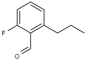 2-Fluoro-6-propylbenzaldehyde Structure