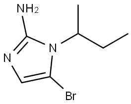 5-bromo-1-(sec-butyl)-1H-imidazol-2-amine|