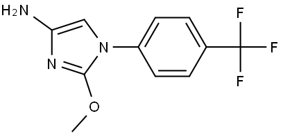 2-methoxy-1-(4-(trifluoromethyl)phenyl)-1H-imidazol-4-amine|