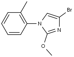4-bromo-2-methoxy-1-(o-tolyl)-1H-imidazole|