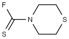 4-Thiomorpholinecarbothioyl fluoride 结构式