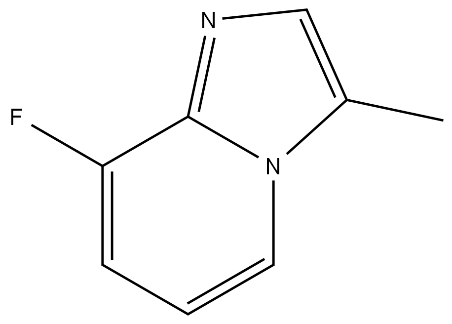 8-fluoro-3-methylimidazo[1,2-a]pyridine Structure
