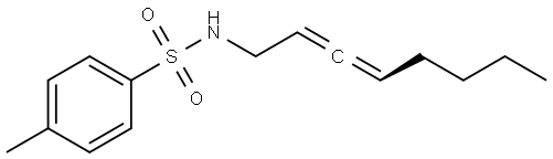 (R)-4-methyl-N-(octa-2,3-dien-1-yl)benzenesulfonamide,2305988-36-5,结构式